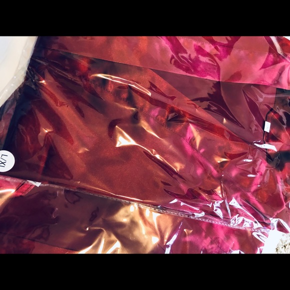 BURGUNDY BRIDESMAID ROBE - Picture 3 of 4